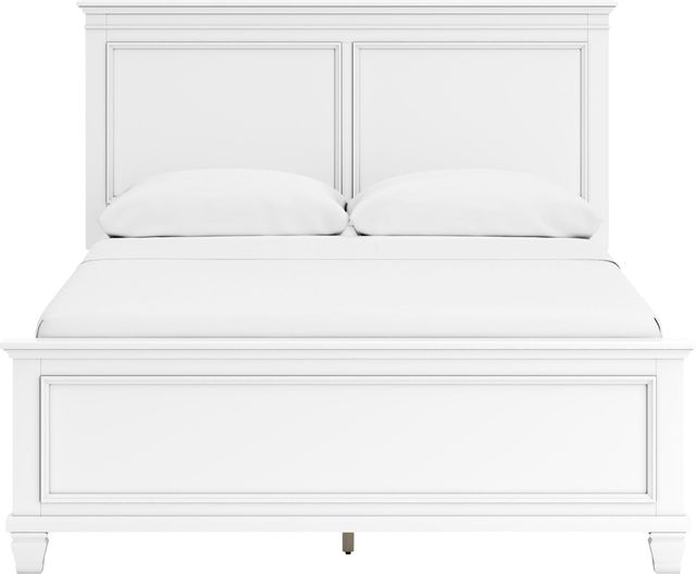Signature Design by Ashley® Fortman White Queen Panel Bed-2