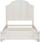 Powell® Naples Antique White Queen Panel Bed-3
