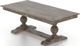 Canadel Customizable Champlain Shadow Washed Rectangular BT Base Dining Table-2