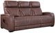 Corinthian Furniture Como Brown 86" Power Reclining Sofa with Power Headrest, Massage and Light-0