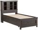 Liberty Furniture Thornwood Hills 3-Piece Rock Beaten Brown Twin Youth Bookcase Bedroom Set-2