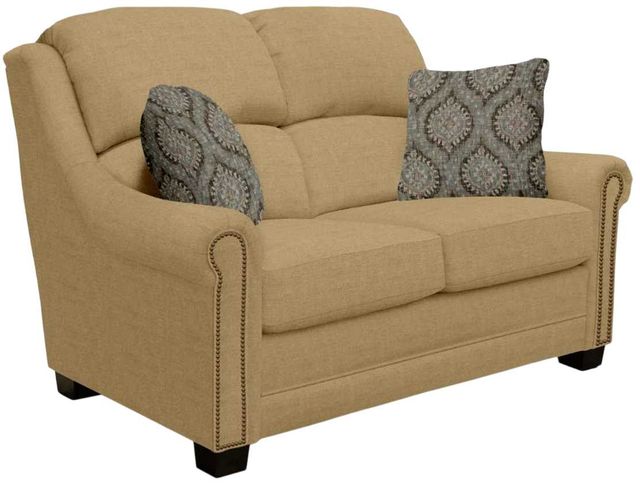 England Furniture Customizable Dawson Loveseat with Nails-3