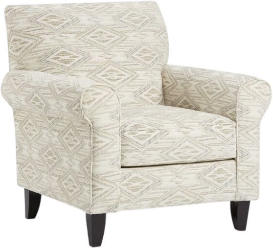 Fusion Furniture Vibrant Vision Western Front Blanco Accent Chair-0