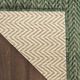 Nourison Home™ Horizon Green 5'x7' Style 2 Area Rug-2