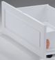 Night & Day Furniture™ Cinnamon Set of 2 White Twin Rolling Storage Drawers-1