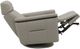 Fornirama Santorini Small Rocker Swivel Reclining Chair with Headrest-2