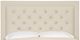 Vanguard® Furniture Customizable Hillary/Hank Queen Tufted Headboard-1