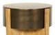 Parker House® Aspen Bronze End Table with Brown Base-1
