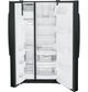 GE® 33" 23.0 Cu. Ft. Black Side-by-Side Refrigerator-3