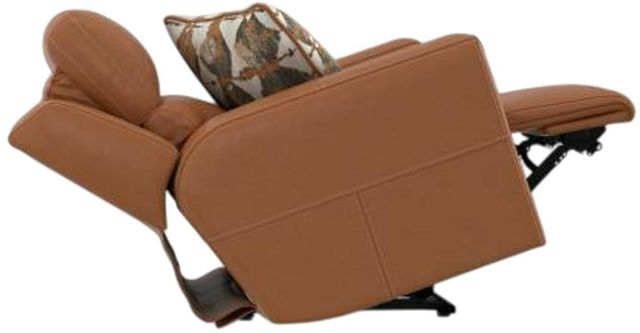 Catnapper® Arezzo Whiskey Leather Power Lay Flat Recliner with Power Headrest-1