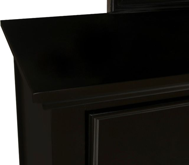 New Classic® Home Furnishings Tamarack Black Dresser and Mirror Set-4
