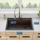 Elkay Quartz Classic® Mocha 33" x 22" x 9-1/2" Single Bowl Drop-In Sink-3