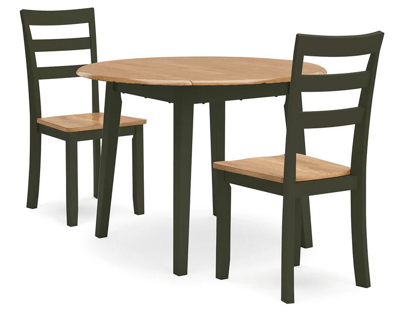 Gesthaven 3pc Drop Leaf Table Set