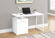 Monarch Specialties Inc. White Computer Desk-2