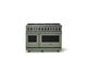 Viking® 7 Series 48'' Eucalyptus Sealed Burner Pro Style Dual Fuel Range-0