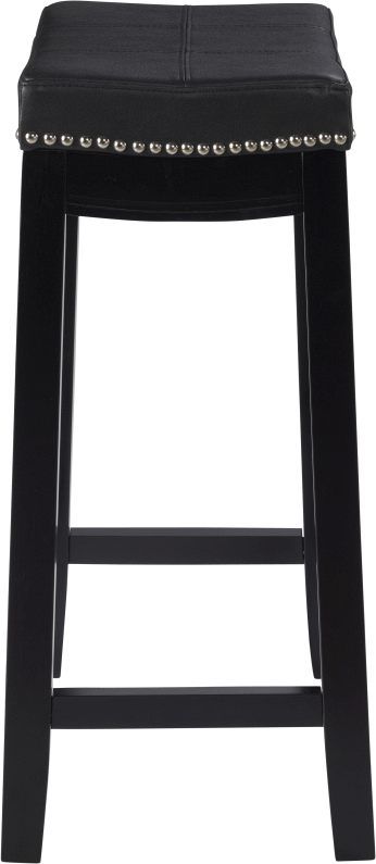 Linon Claridge Black Counter Stool-3