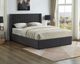 IFDC Gray Youth Double Platform Storage Bed-1