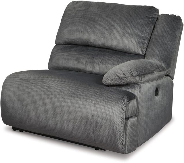 Signature Design by Ashley® Clonmel 4-Piece Charcoal Power Reclining Sectional-4
