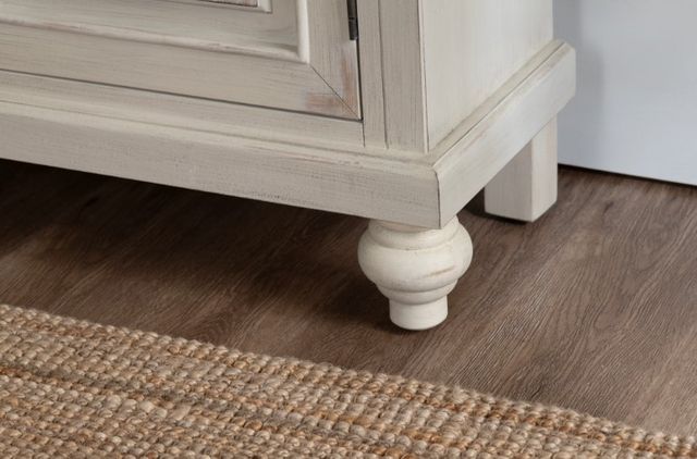 Crestview Collection Perry Distressed White Sideboard-4