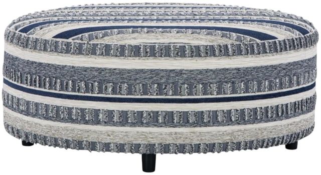 Albany Industries Persia Indigo Cocktail Ottoman-0