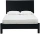 Signature Design by Ashley® Danziar Black Queen Panel Bed with Low Footboard-2