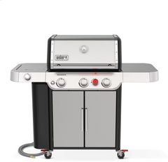 Weber® Genesis S-335 3-Burner Black Freestanding Natural Gas Grill