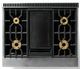 Viking® 7 Series 36" Slate Blue Pro Style Liquid Propane Gas Range-4