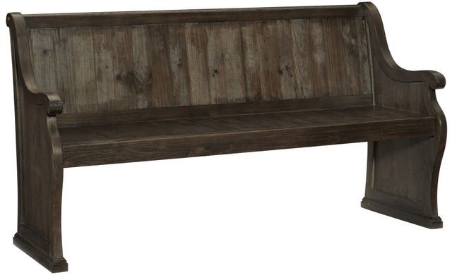 Mazin Furniture Gloversville Brown Dining Bench-1