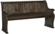 Mazin Furniture Gloversville Brown Dining Bench-1