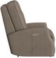 Flexsteel® Customizable Devon Leather Power Recliner with Power Headrest-3