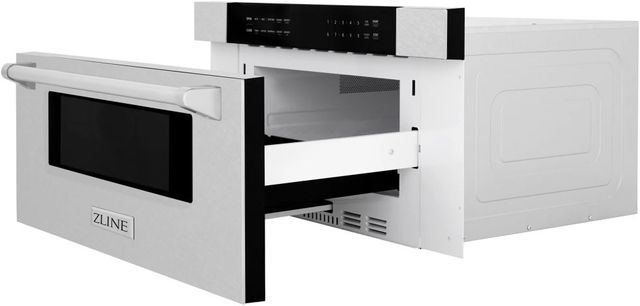 ZLINE 1.2 Cu. Ft. Satin Stainless Steel Built In Microwave Drawer-2