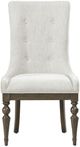 Liberty Furniture Arden Road 5-Piece Cream/Satin Cherry Trestle Dining Set-4