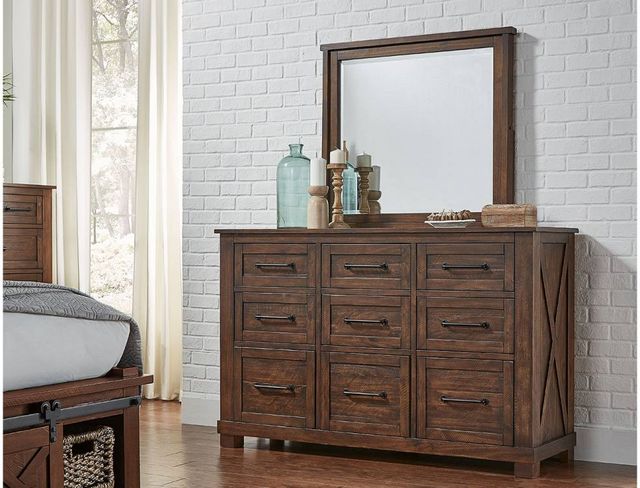 A-America® Sun Valley Rustic Timber Dresser-2