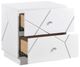 Homelegance® Orlo High Gloss White Nightstand-3