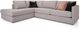Decor-Rest® Furniture LTD 2068 2-Piece Left-Arm Facing Sofa Sectional and Chaise-0