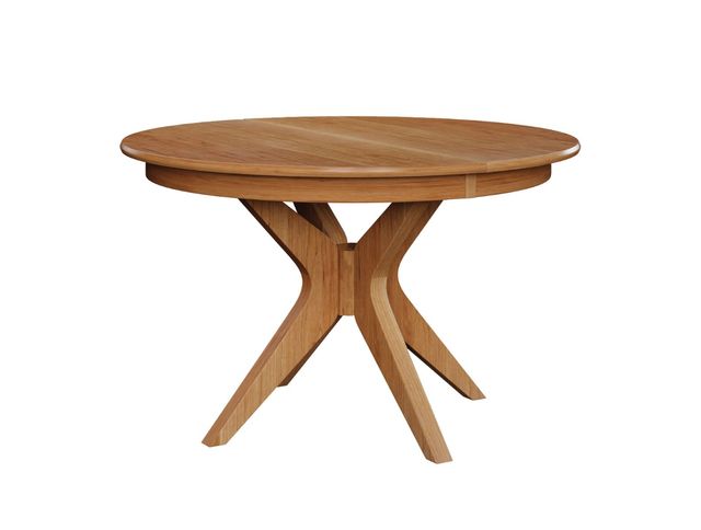 Door County 42" x 42"  Seymour Single Ped. Solid Top-0