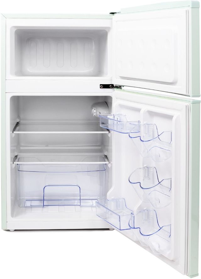Avanti® Retro Series 18" 3.0 Cu. Ft. Seafoam Green Compact Refrigerator-1