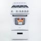 Avanti® 20" White Freestanding Gas Range-0