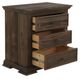 International Furniture Direct Desire Brown Nightstand-2