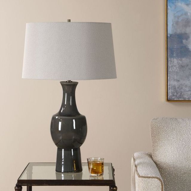Uttermost® Tennille Warm Gray Table Lamp-1