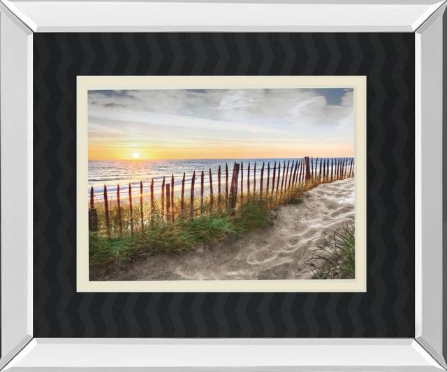 Classy Art White Sands At Sunset By Celebrate Life Gallery Mirror Framed Wall Art-1