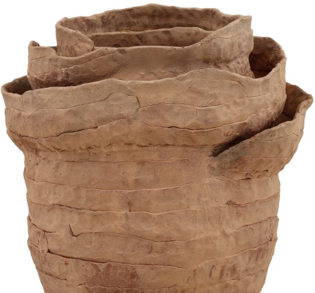 Dovetail Furniture Shai Terracotta Vase-1