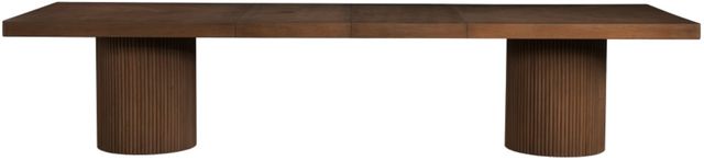 Meridian Furniture Belinda Brown 144" Dining Table-2
