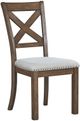 Signature Design by Ashley® Moriville 5-Piece Grayish Brown Dining Table Set-2