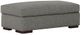 Kevin Charles® Veronica Sugarshack Dark Gray Ottoman-0