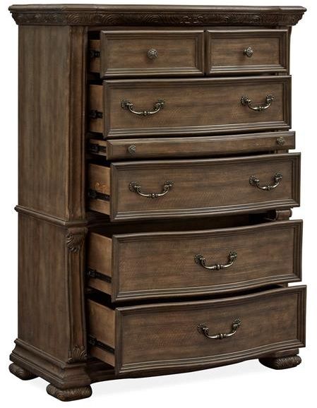 Magnussen Home® Durango Willadeene Brown Drawer Chest-3