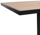 CabanaCoast® Customizable Skye Aluminum/Wooden 24"x30" Outdoor Pedestal Bar Table-3