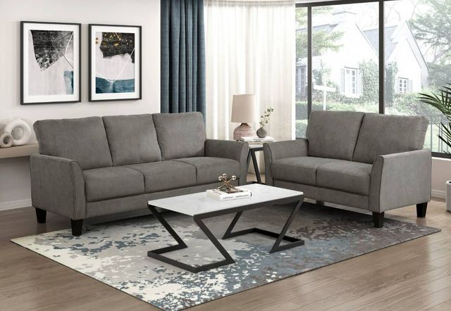 Homelegance® Aliana Brownish Gray Sofa-1