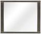 Mazin Furniture Scarlett Brownish Gray Dresser Mirror-0
