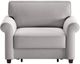 Luonto® Furniture Casey Rene/Walnut Sleeper Chair-3